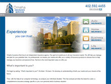 Tablet Screenshot of omahainsuranceservices.com